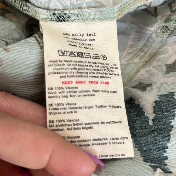 Odd Molly dress size 2 (medium 8/10) - Picture 10 of 11